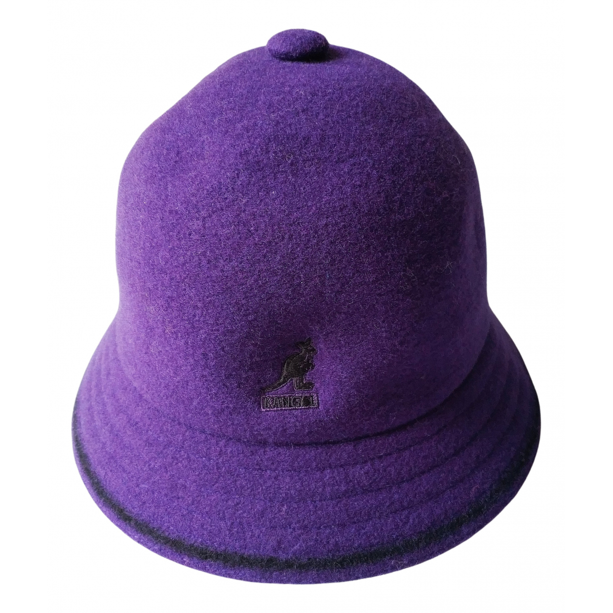 Wool hat Kangol Purple size L 